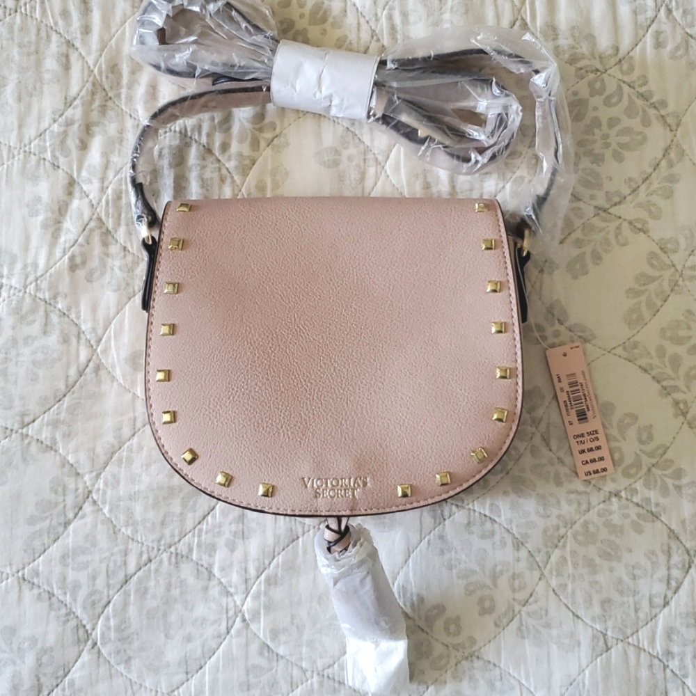 Victorias Secret blush pink crossbody bag